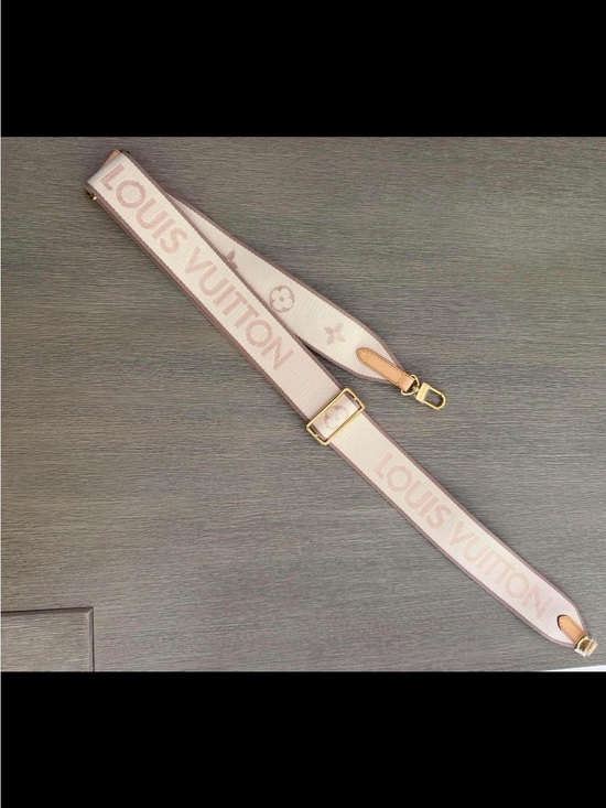 Louis Vuitton Handbags - Authentic Louis Vuitton Vuitton Beige  jacquard fabric Adjustable Strap. BN!